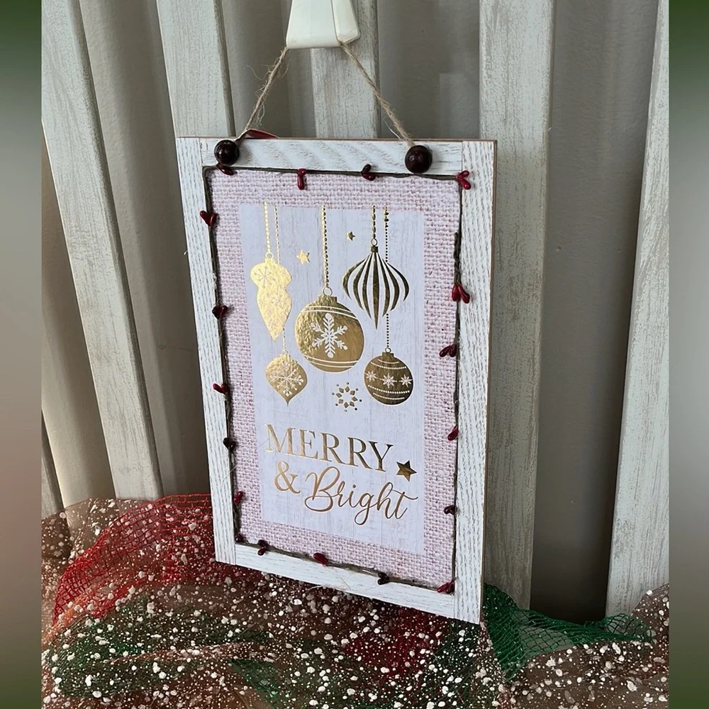 Clearance Christmas Holiday Door-Wall Hanging 🎄🆕🎄